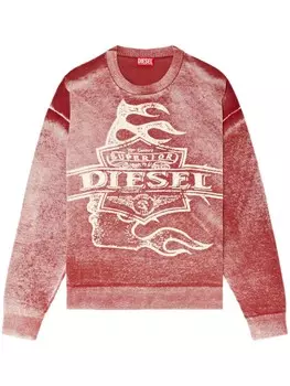 Толстовка Diesel K-BELEZ, красный