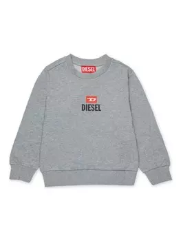 Толстовка Diesel Kids Olive, серый