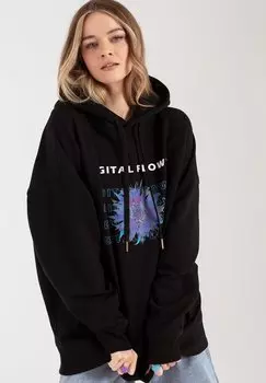 Толстовка Digital Flower CUL8R, черный