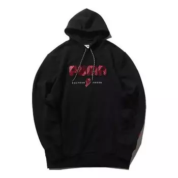Толстовка digital love hoody black Puma, черный