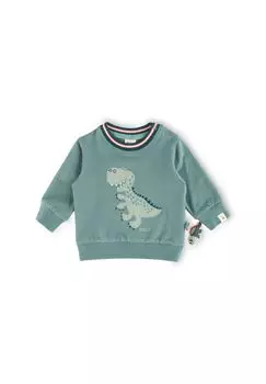 Толстовка Dino World, для малышей и малышей Sigikid, зеленый