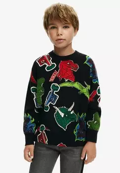 Толстовка DINOSAUR Desigual, черный