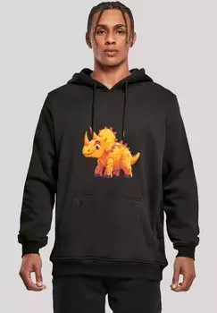 Толстовка DINOSAURIER - Hoodie F4NT4STIC, черный