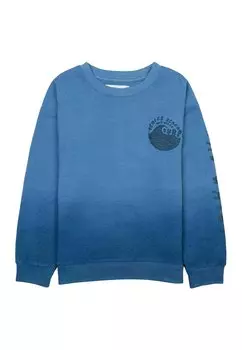 Толстовка DIP DYE FLEECE MINOTI, цвет blue