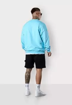 Толстовка DISCREET OVERSIZED ESTEEM, светло-голубой