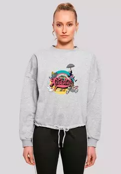 Толстовка DISNEY ARISTOCATS RAINBOW FUN F4NT4STIC, серый