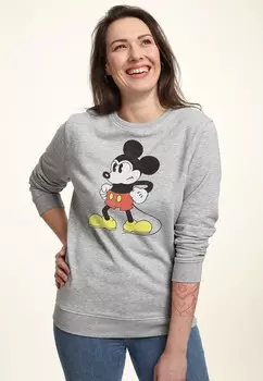 Толстовка DISNEY CLASSIC MICKEY MIGHTIEST MOUSE Disney, цвет Mottled Light Grey