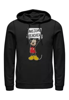 Толстовка Disney Classics Unisex Mickey Awesome Teacher Disney, черный