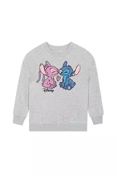 Толстовка Disney Lilo & Stitch, серый