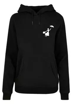 Толстовка DISNEY MARY POPPINS FLYING REGENSCHIRM F4NT4STIC, черный