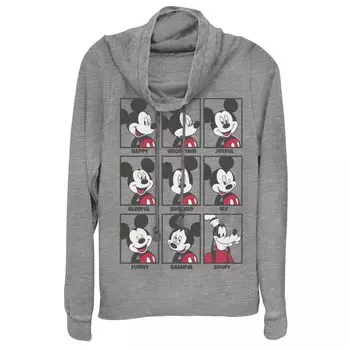 Толстовка Disney Mickey Mouse Emotions с воротником-хомутом для детей Licensed Character
