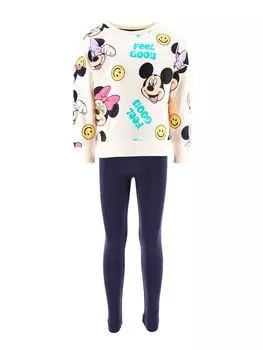 Толстовка Disney Minnie Mouse & Leggings, белый
