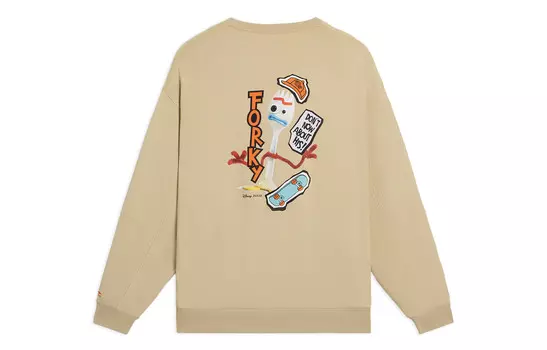 Толстовка Disney X Disney мужская коричневая Lining, коричневый