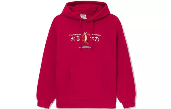 Толстовка Disney X Disney унисекс красная Lining, красный