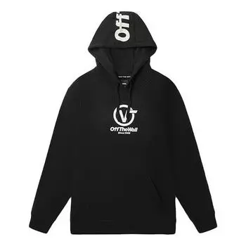 Толстовка distorted performance hoodie 'black' Vans, черный