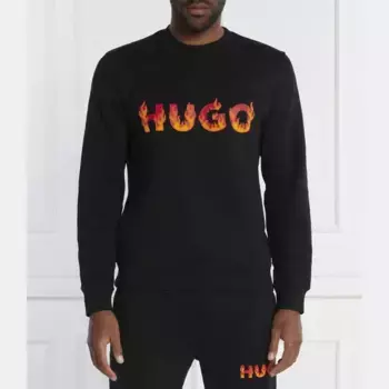 Толстовка ditmo стандартного кроя Hugo, черный