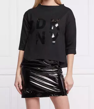 Толстовка DKNY Sport regular fit, черный