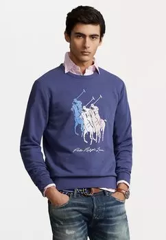 Толстовка ДЛИННЫЙ РУКАВ Polo Ralph Lauren, эллинг темно-синий
