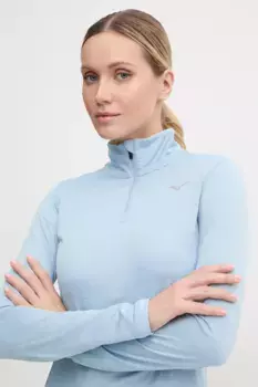 Толстовка для бега Impulse Core Mizuno, синий