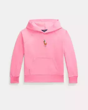 Толстовка для девочек Терри и Биг Пони Polo Ralph Lauren, цвет Rosa