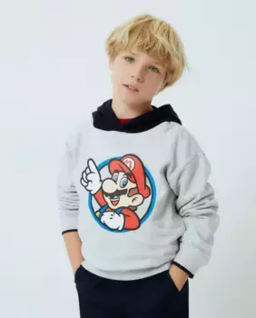 Толстовка для девочки с длинными рукавами Kids El Corte Ingls, темно-синий