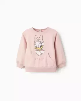 Толстовка для девочки с карманом кенгуру с мотивом Дейзи Zippy, цвет Rosa