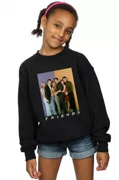 Толстовка для группового фото Friends, черный