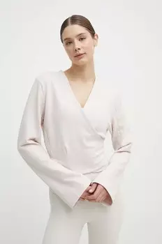 Толстовка для йоги adidas Performance, бежевый