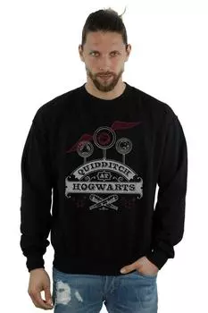Толстовка для квиддича в Хогвартсе Harry Potter, черный