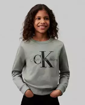 Толстовка для мальчика Calvin Klein, зеленый