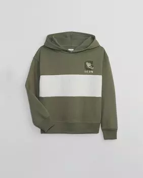 Толстовка для мальчика Gap, зеленый