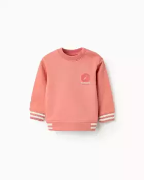 Толстовка для мальчика из 100% хлопка с круглым вырезом Zippy, оранжевый