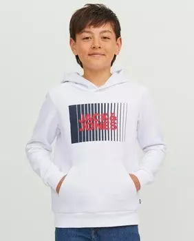 Толстовка для мальчика Jack & Jones, белый