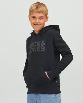 Толстовка для мальчика Jack & Jones, черный