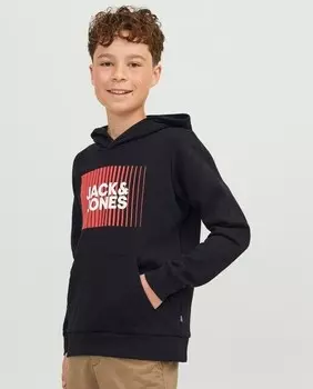 Толстовка для мальчика Jack & Jones, черный