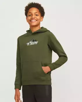 Толстовка для мальчика Jack & Jones, цвет Verde Militar