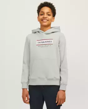 Толстовка для мальчика Jack & Jones, светло-серый