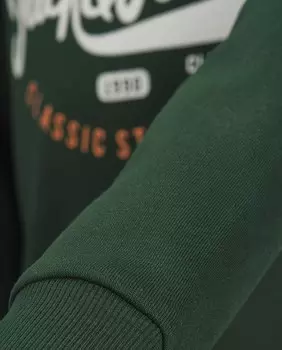 Толстовка для мальчика Jack & Jones, темно-зеленый