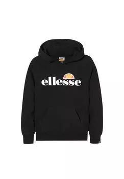 Толстовка для мальчика JERO - Oh Hoody Junior, толстовка, капюшон, логотип ellesse, черный