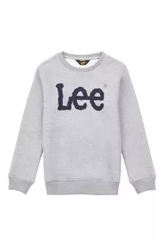 Толстовка для мальчика Круглый вырез Lee, серый