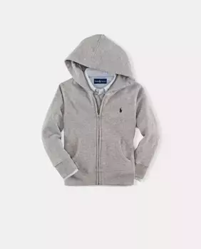 Толстовка для мальчика на молнии Polo Ralph Lauren, серый