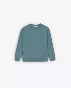 Толстовка для мальчика с длинными рукавами и принтом на спине Scalpers, светло-голубой