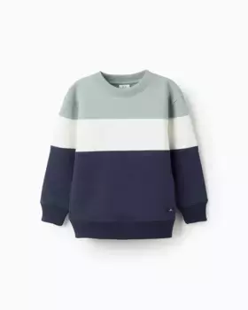 Толстовка для мальчика с длинными рукавами Zippy, светло-зеленый