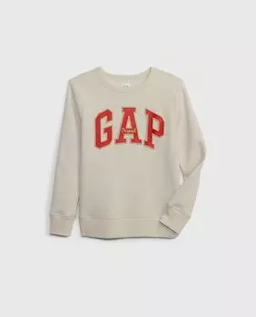Толстовка для мальчика с длинными рукавами Gap, белый