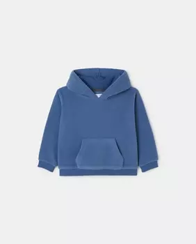 Толстовка для мальчика с флисовым капюшоном El Corte Ingls, синий