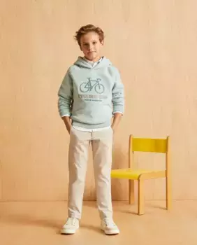 Толстовка для мальчика с капюшоном Coconut El Corte Ingls, синий