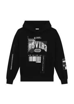 Толстовка для мальчика с капюшоном Dolce&Gabbana, черный