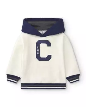 Толстовка для мальчика с капюшоном и рисунком спереди Charanga