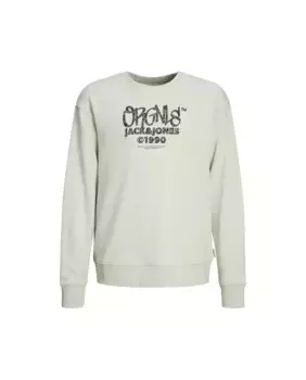 Толстовка для мальчика с круглым вырезом Jack & Jones, светло-серый