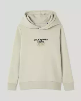 Толстовка для мальчика с круглым вырезом Jack & Jones, светло-серый